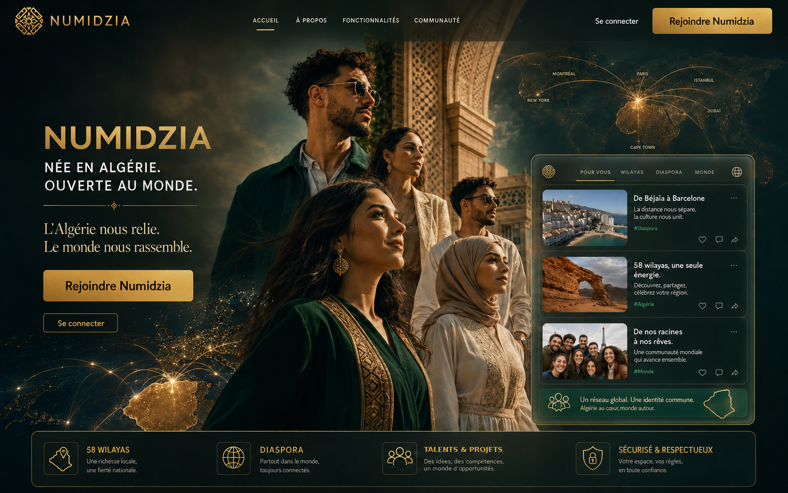 NUMIDZIA — née en Algérie, ouverte au monde